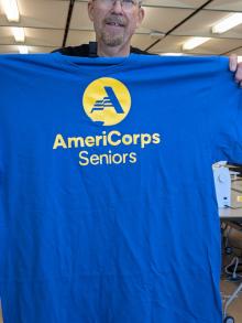 Bob's americorps shirt